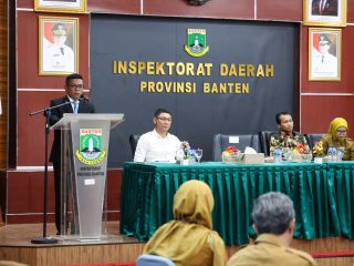 Pengelolaan Aset, Gubernur Banten Andra Soni : Pemprov Banten Fokus Sertifikasi dan Penyelesaian Aset Bermasalah