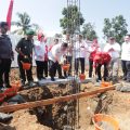 Hasil Sinergi, Pembangunan Markas PMI Lebak Dimulai